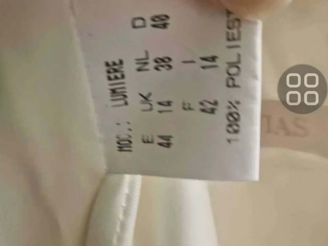 Billede 3 - Brudekjole cremefarvet