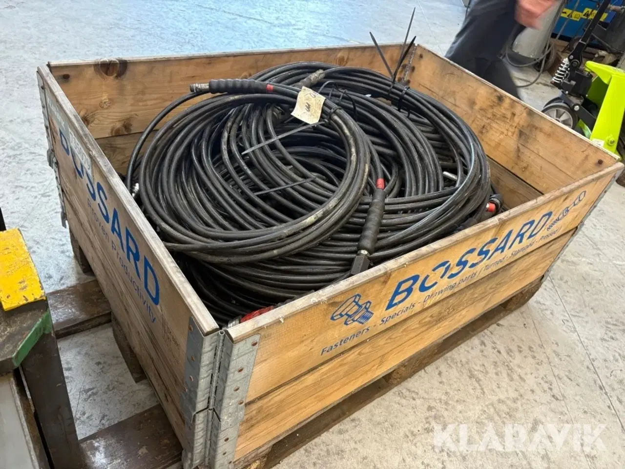 Billede 1 - Hydraulik slanger - blandet længder