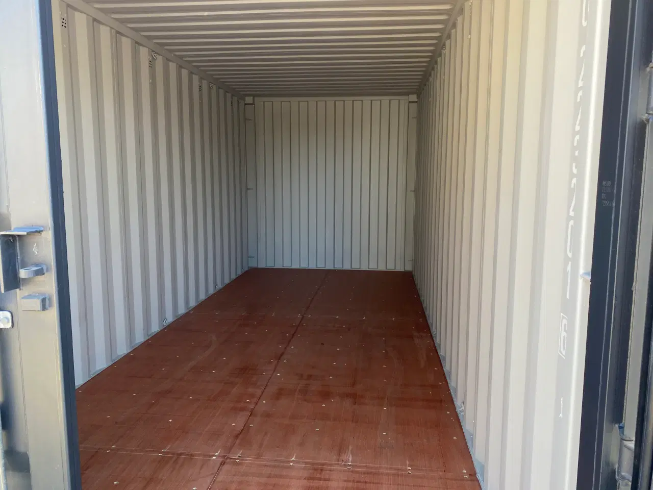 Billede 12 - 20 fods container i Hvid, Grøn, Grå, Blå