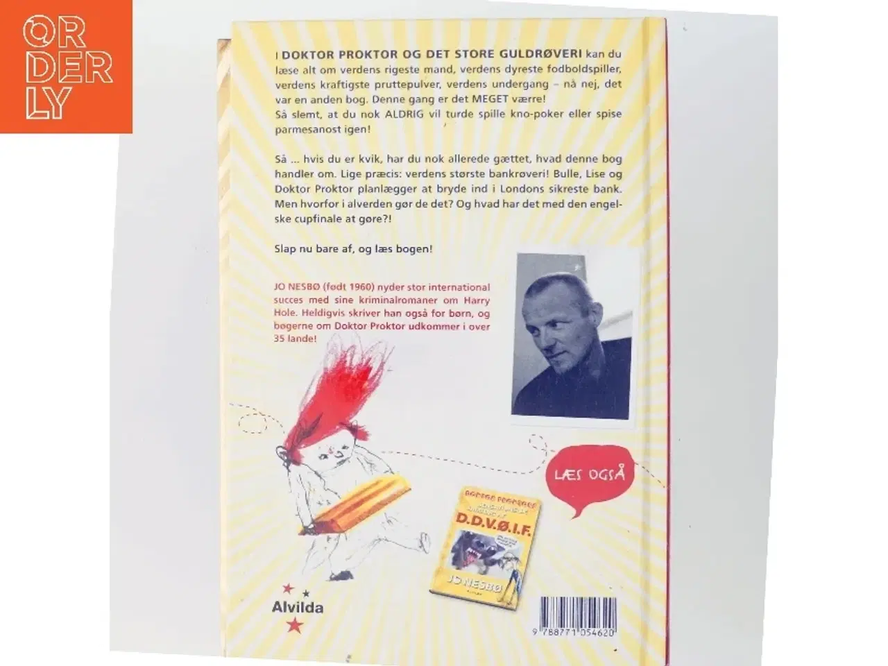 Billede 3 - Doktor Proktor og det store guldrøveri af Jo Nesbø (Bog)