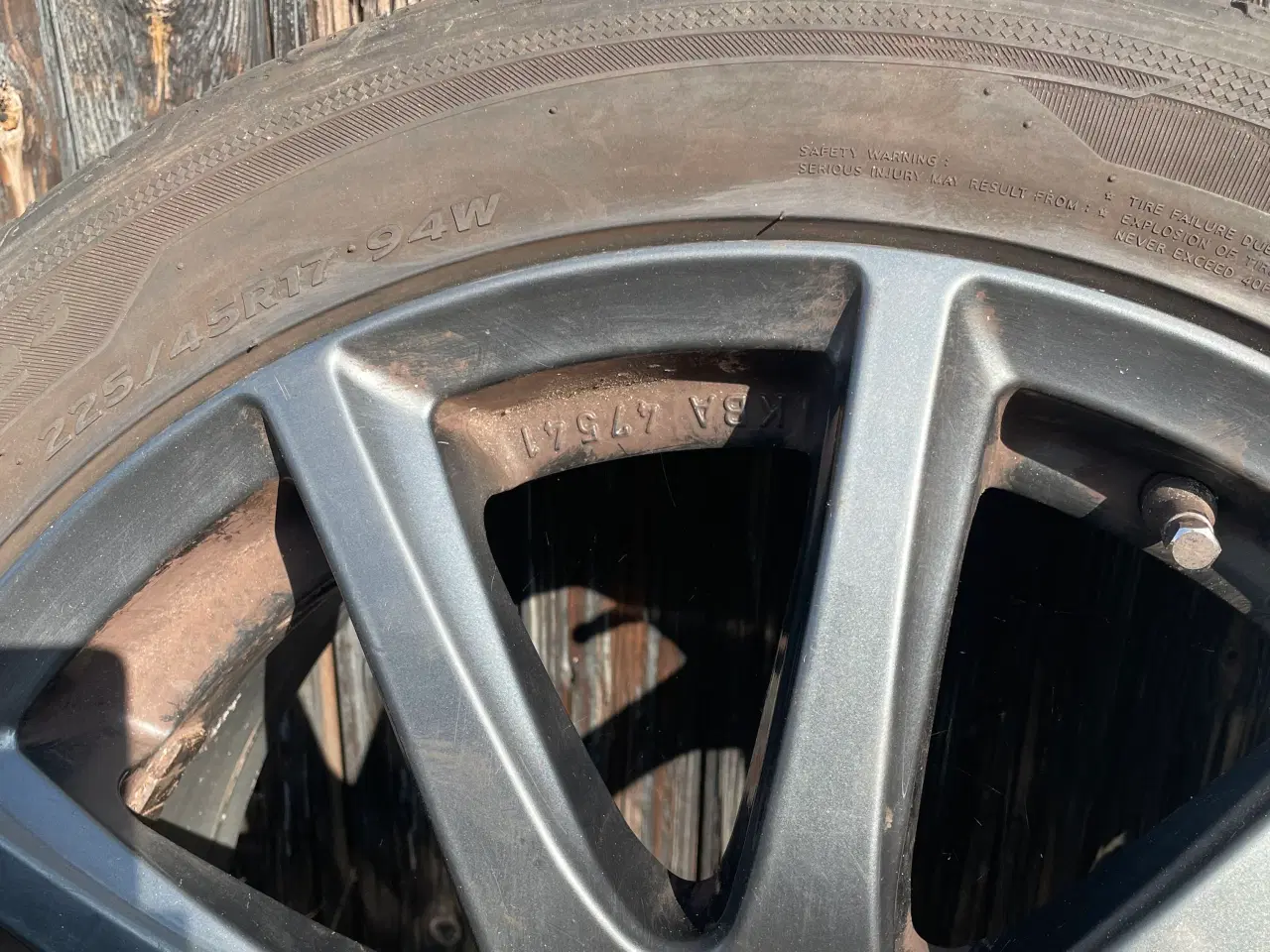 Billede 2 - Mercedes/VW hjul 