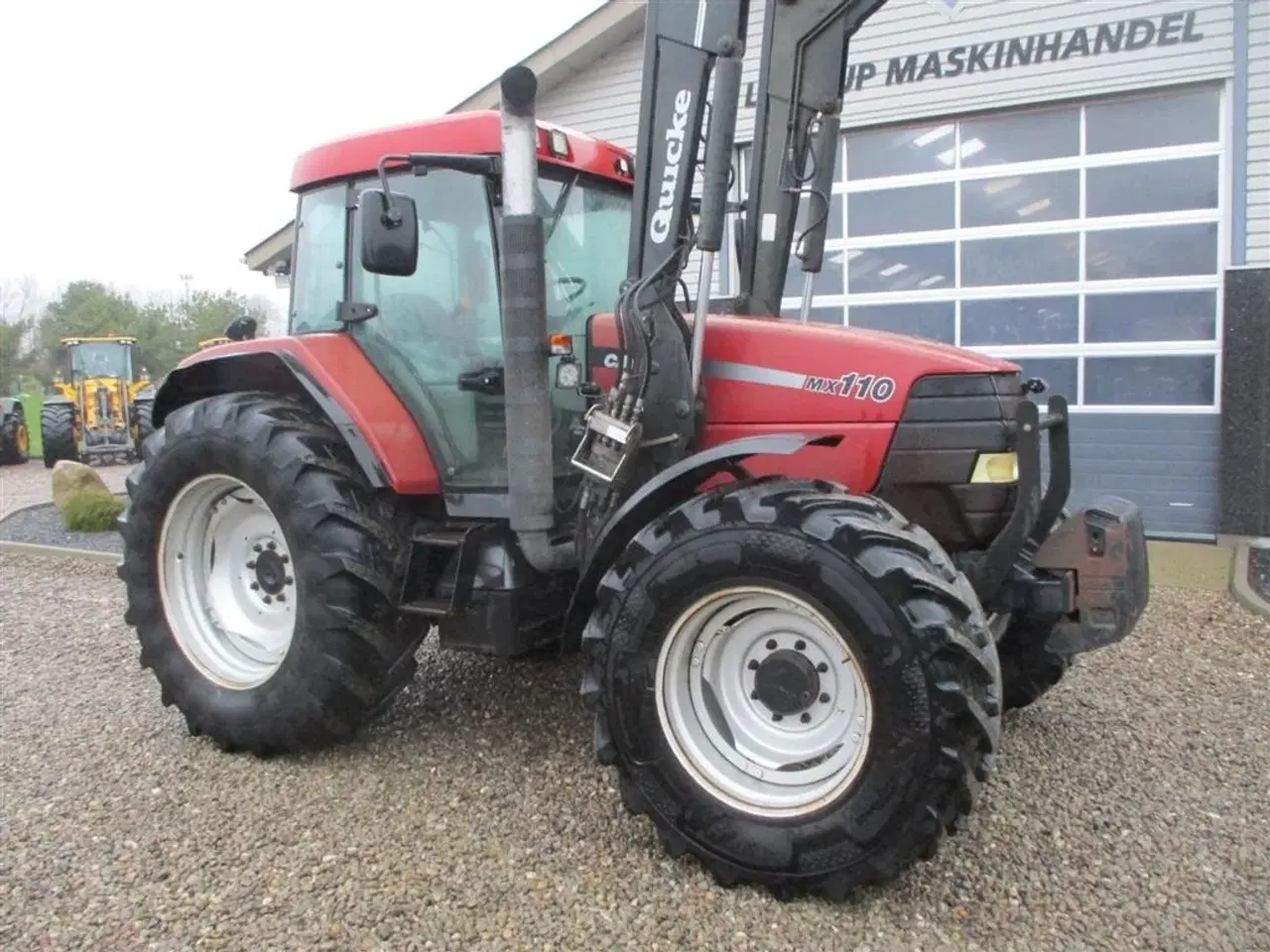 Billede 14 - Case IH MX 110 med fuldhydraulisk ÅløQuicke Q980 frontlæsser på