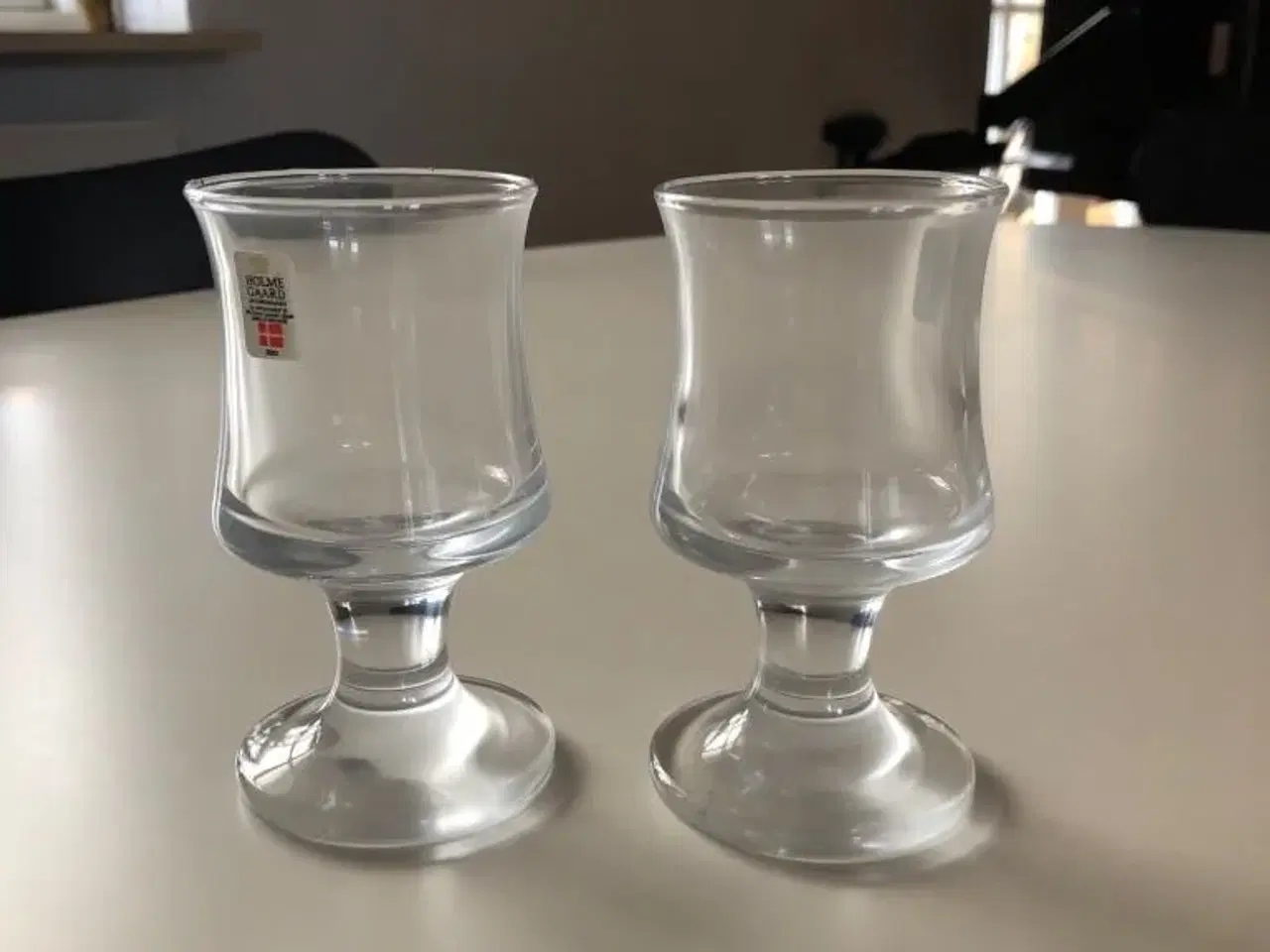 Billede 1 - Skibsglas hvidvinsglas, 2 stk.