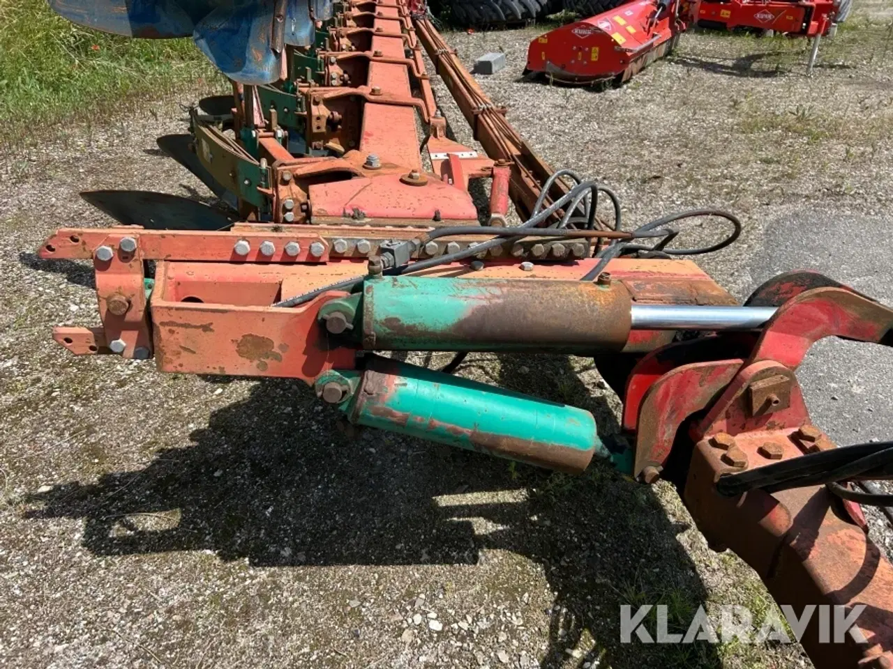 Billede 7 - 8 furet plov Kverneland PB 100