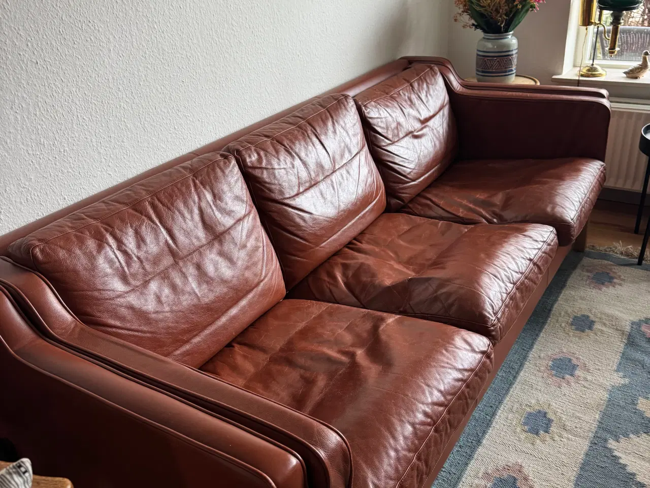 Billede 1 - Stouby lædersofa model Clausholm