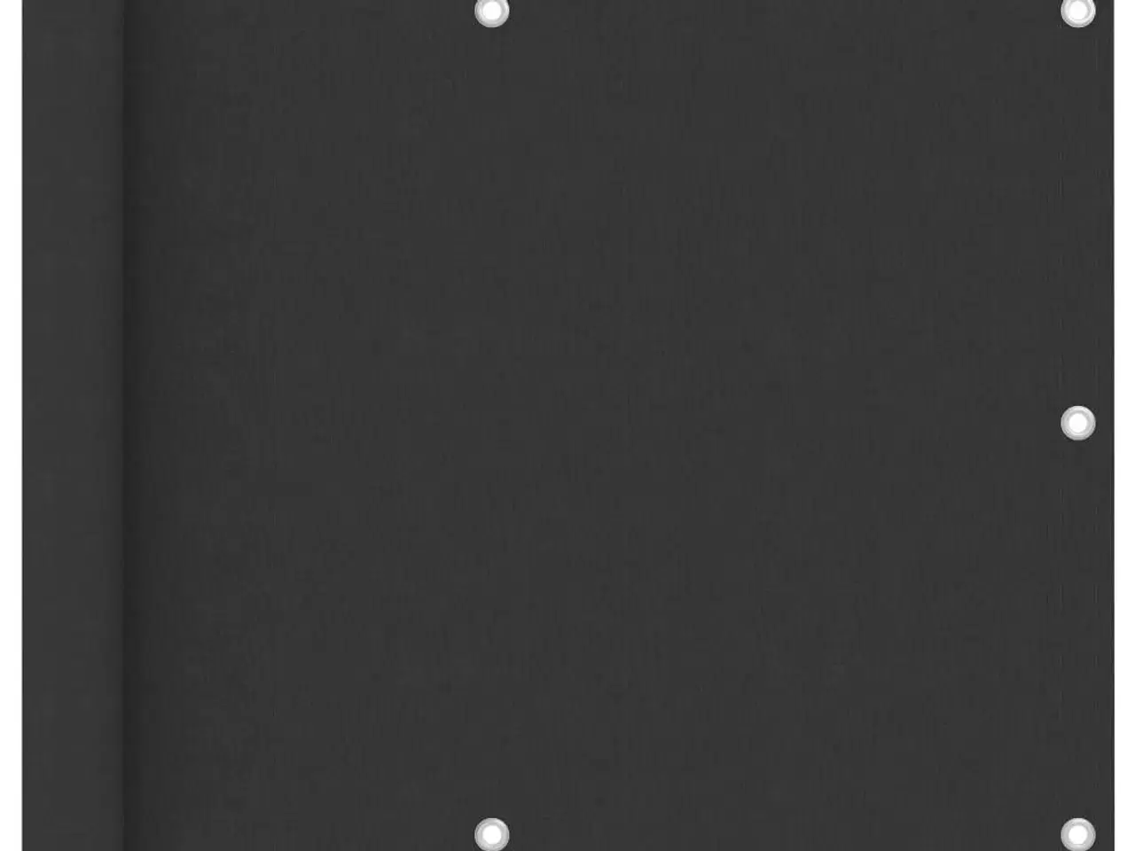 Billede 1 - Altanafskærmning 75x500 cm oxfordstof antracitgrå