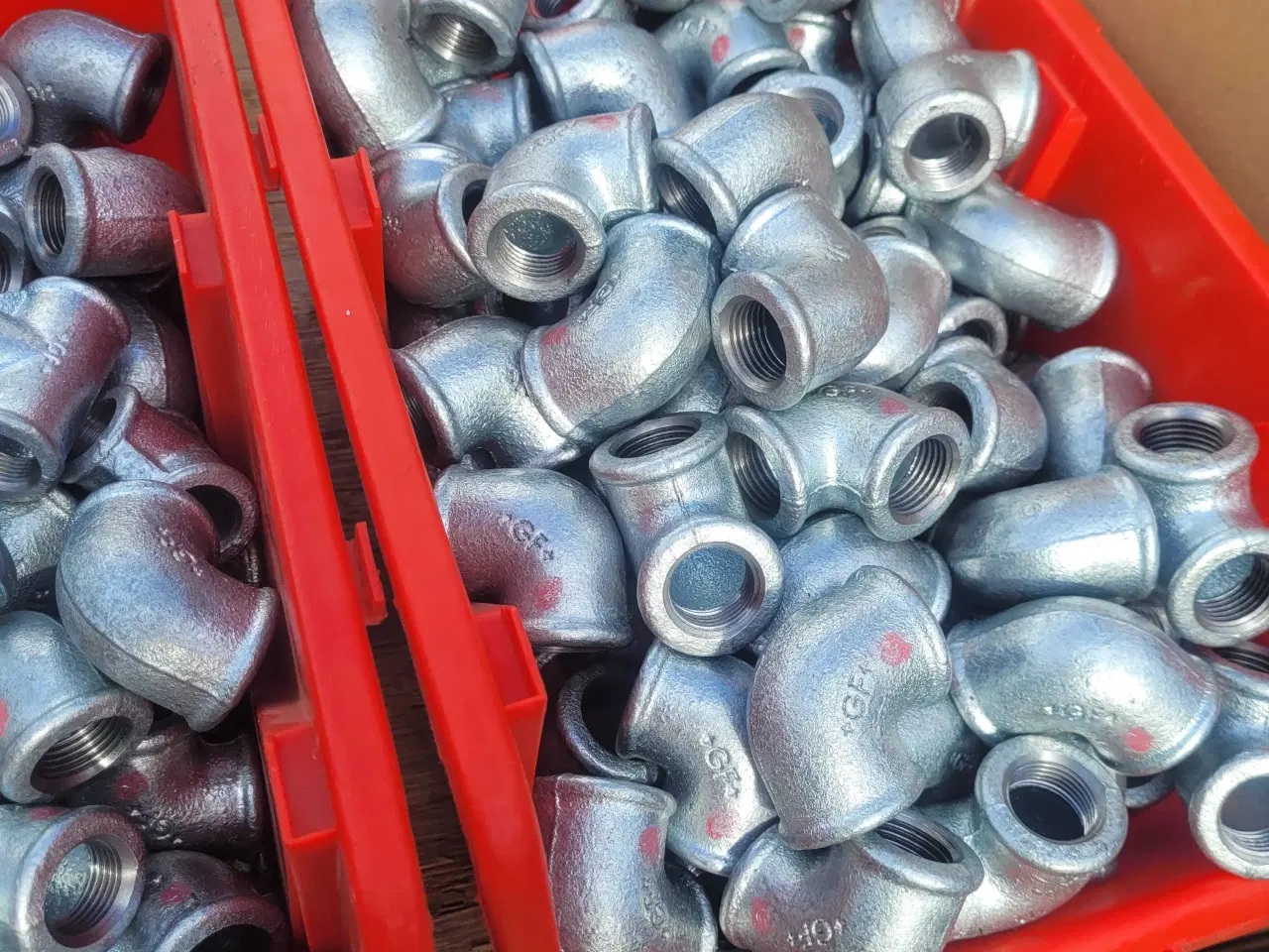 Billede 1 - Vinkler 1/2" galvaniseret 