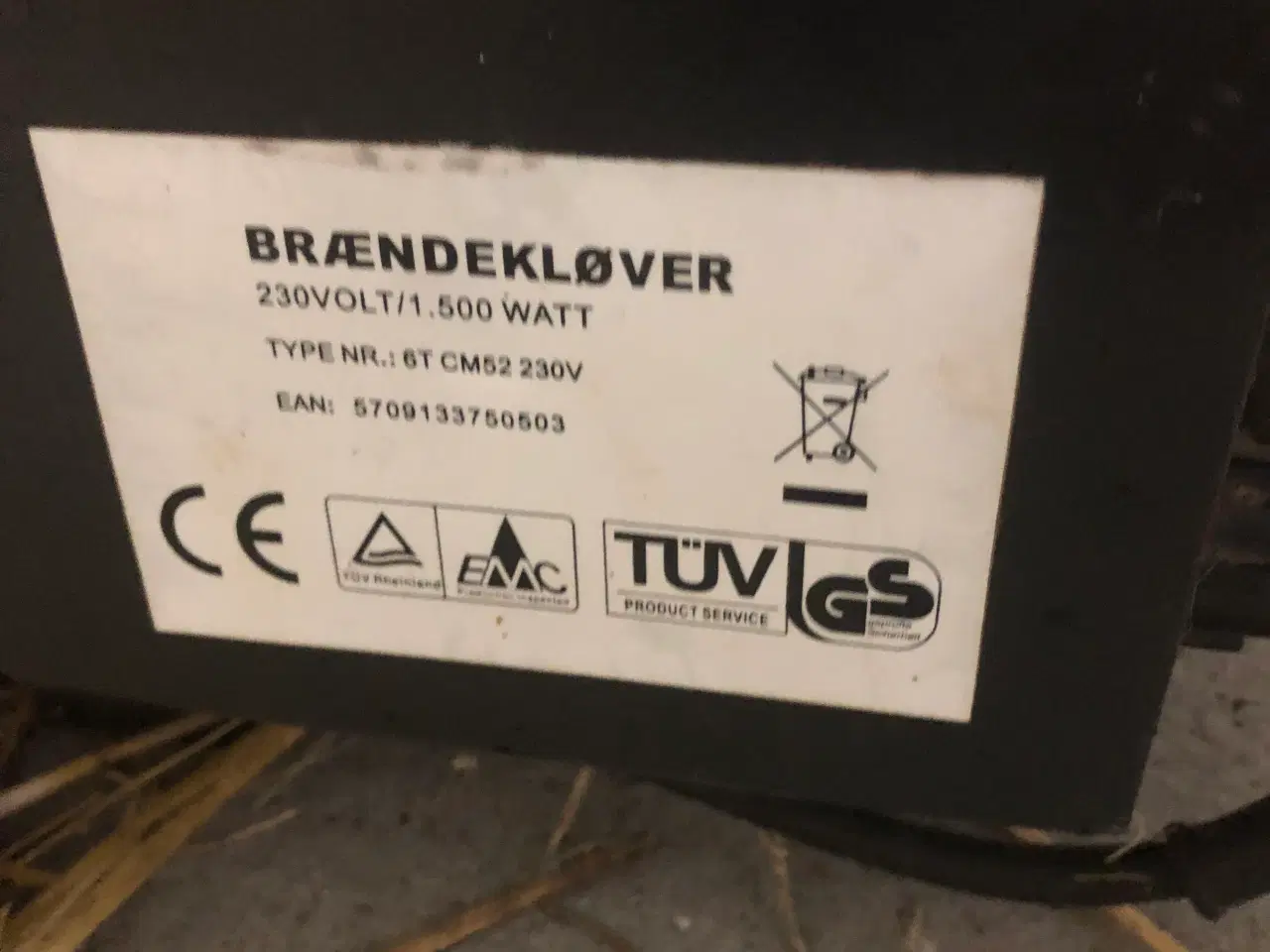Billede 2 - Brændekløvere 6 ton