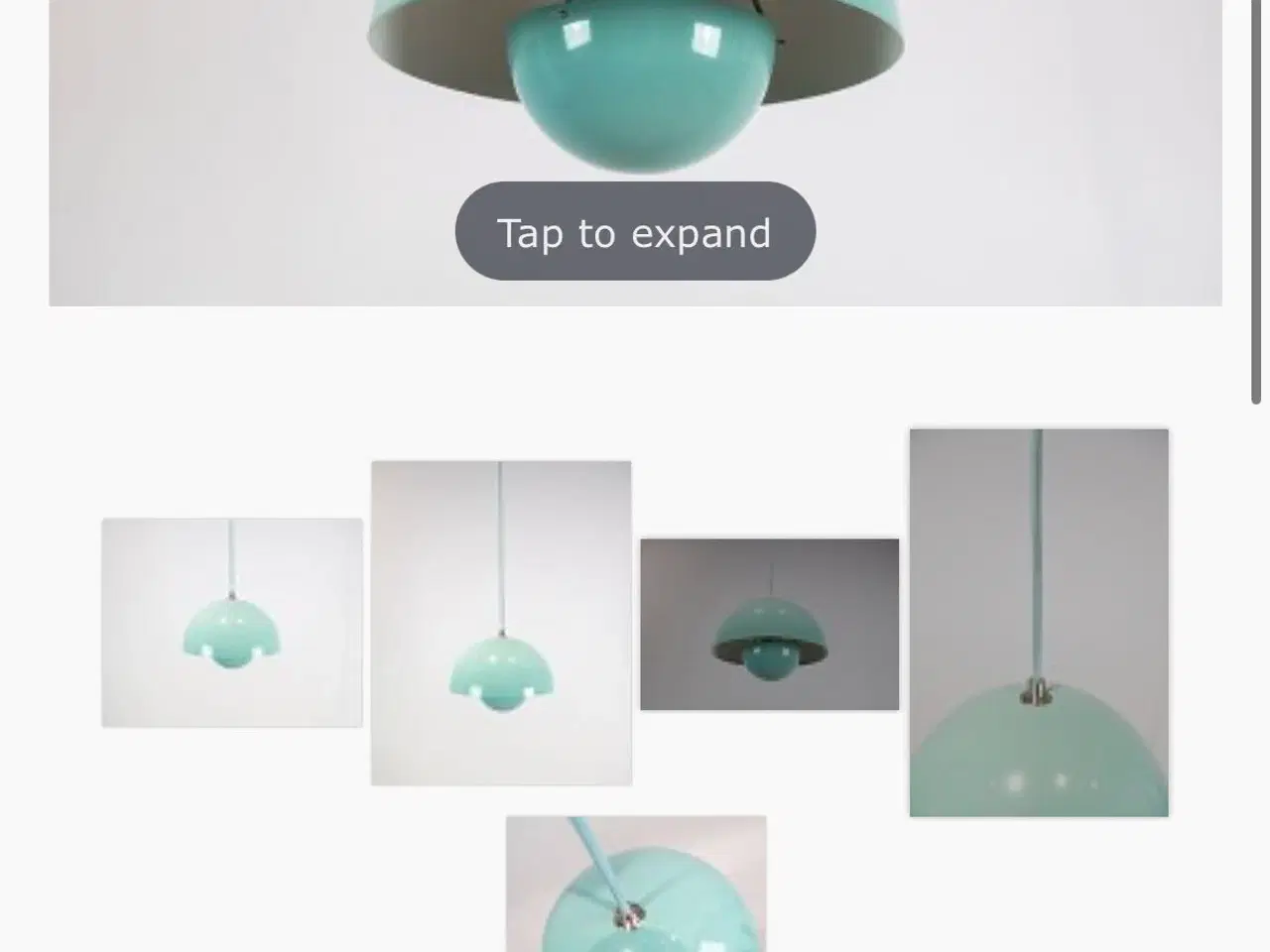 Billede 2 - Turkis flowerpot - Verner Panton