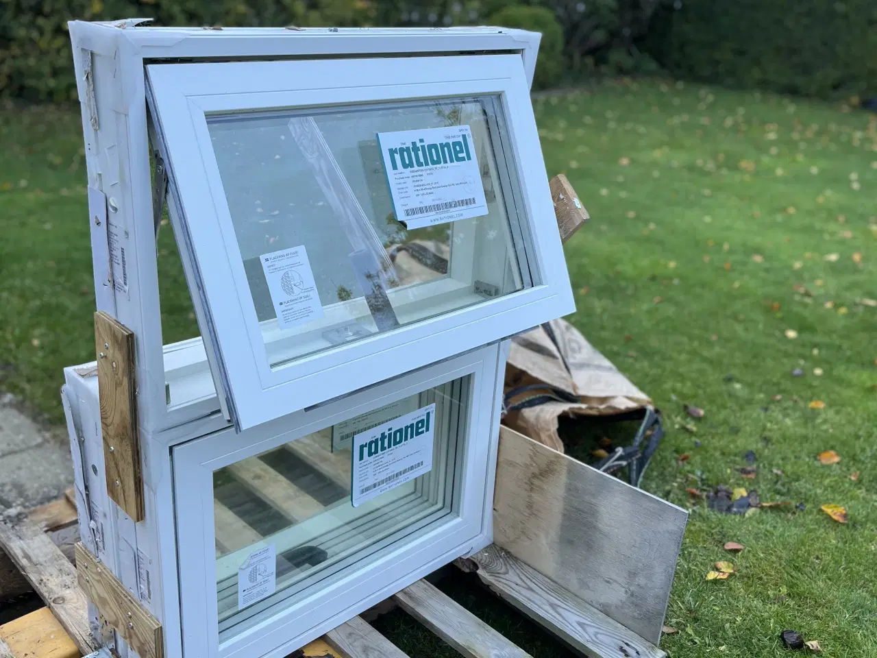 Billede 6 - Rationel træ alu vinduer 6 x fejlmål pris pr. Stk.