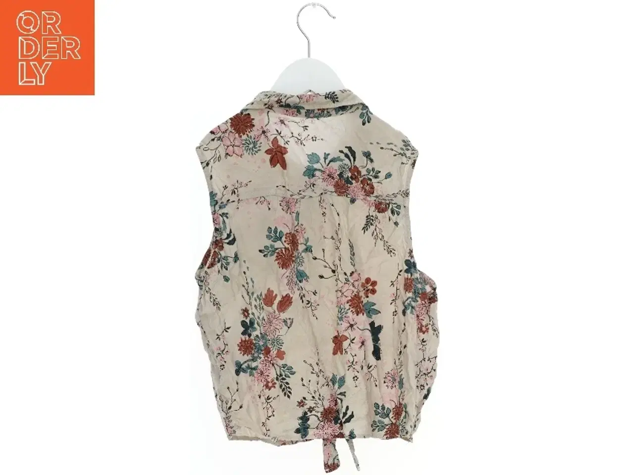 Billede 2 - Bluse uden ærmer med blomstermønster fra H&M (str. 164)