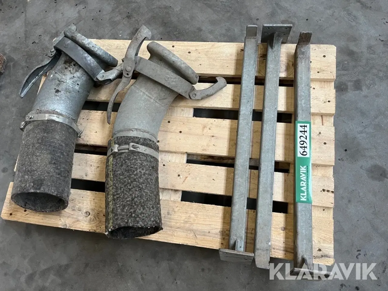 Billede 1 - Koblinger til Samson gyllevogn og pumpeslange