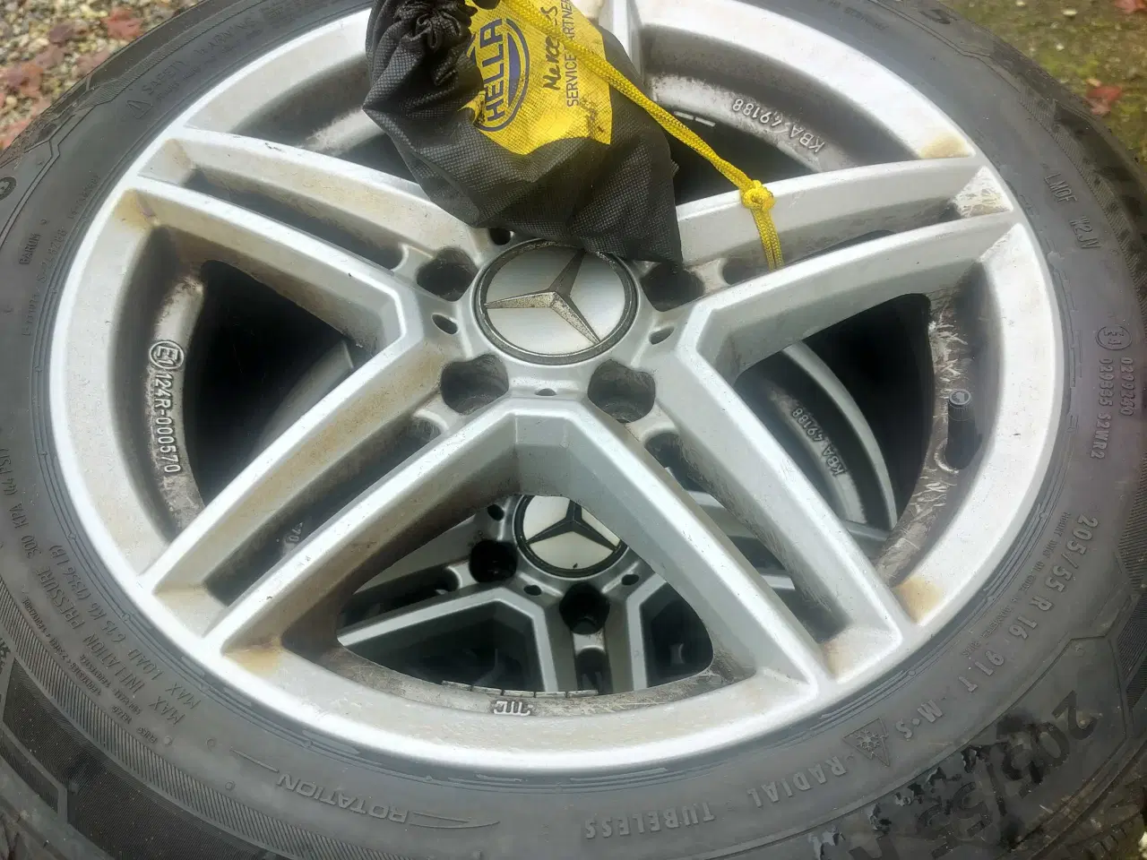 Billede 1 - Vinter dæk/alu 5 * 112