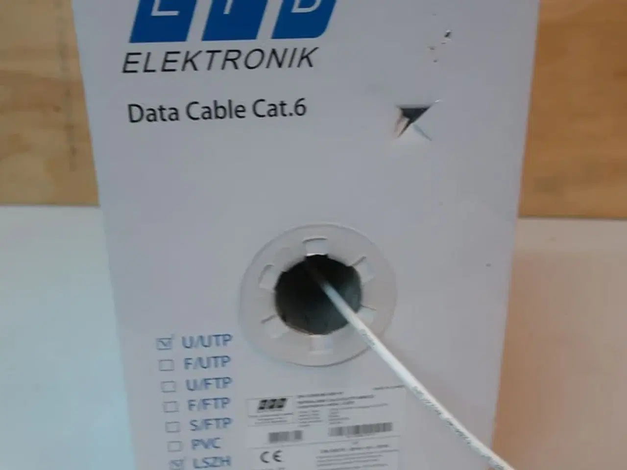 Billede 2 - Data kabel cat.6 INFRALAN