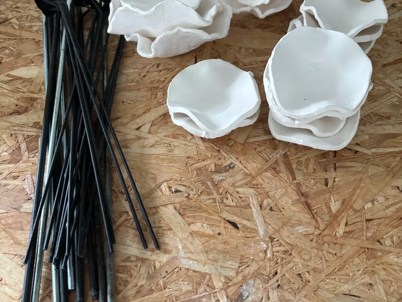 Billede 1 - Forme og stilke til glasblomster