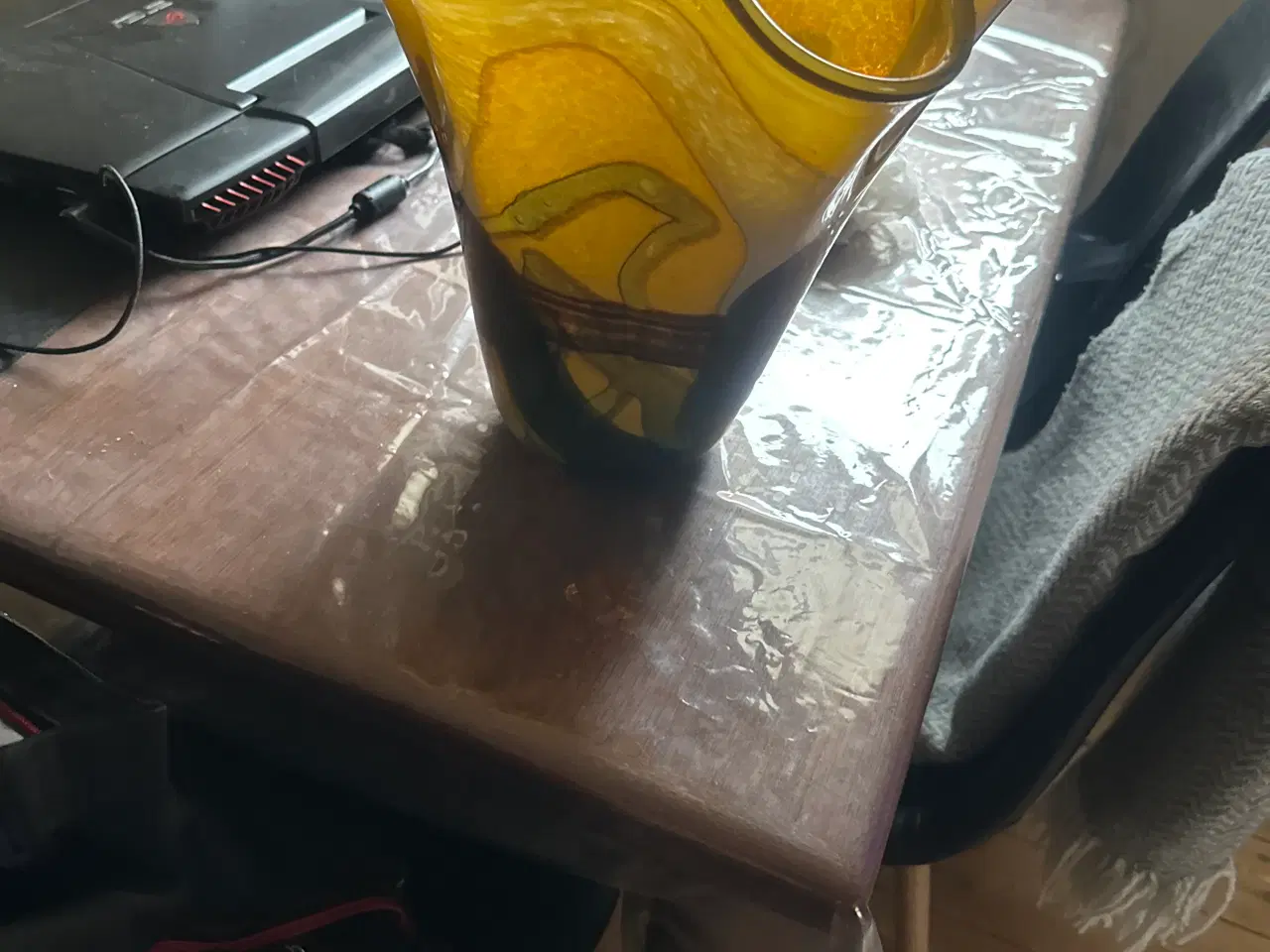 Billede 5 - Kosta boda vintage glasvase 30 cm 