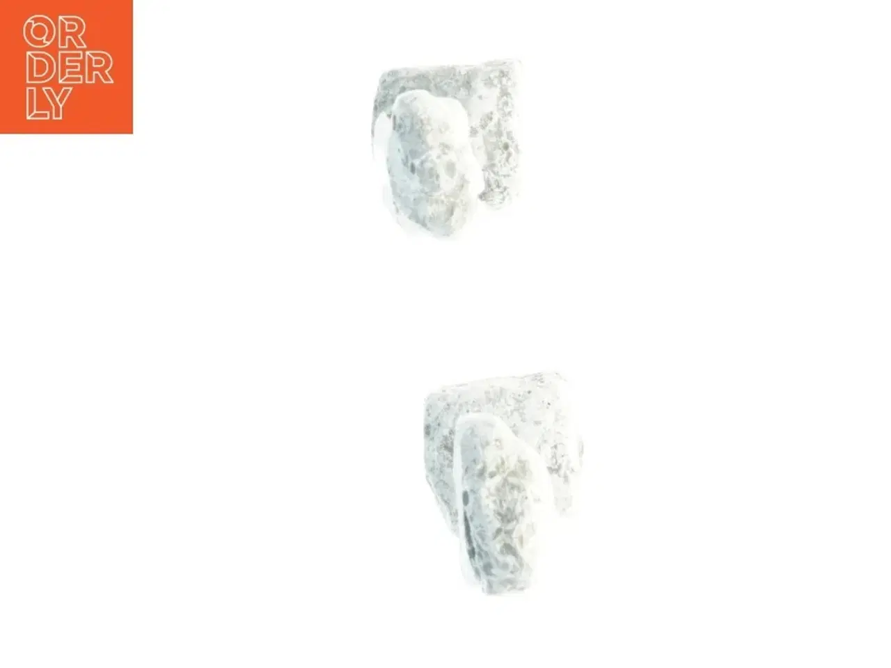 Billede 2 - Gipsskulptur af torso - 2 stk (str. 14,5 x, 6 cm og 15 x 6 cm)