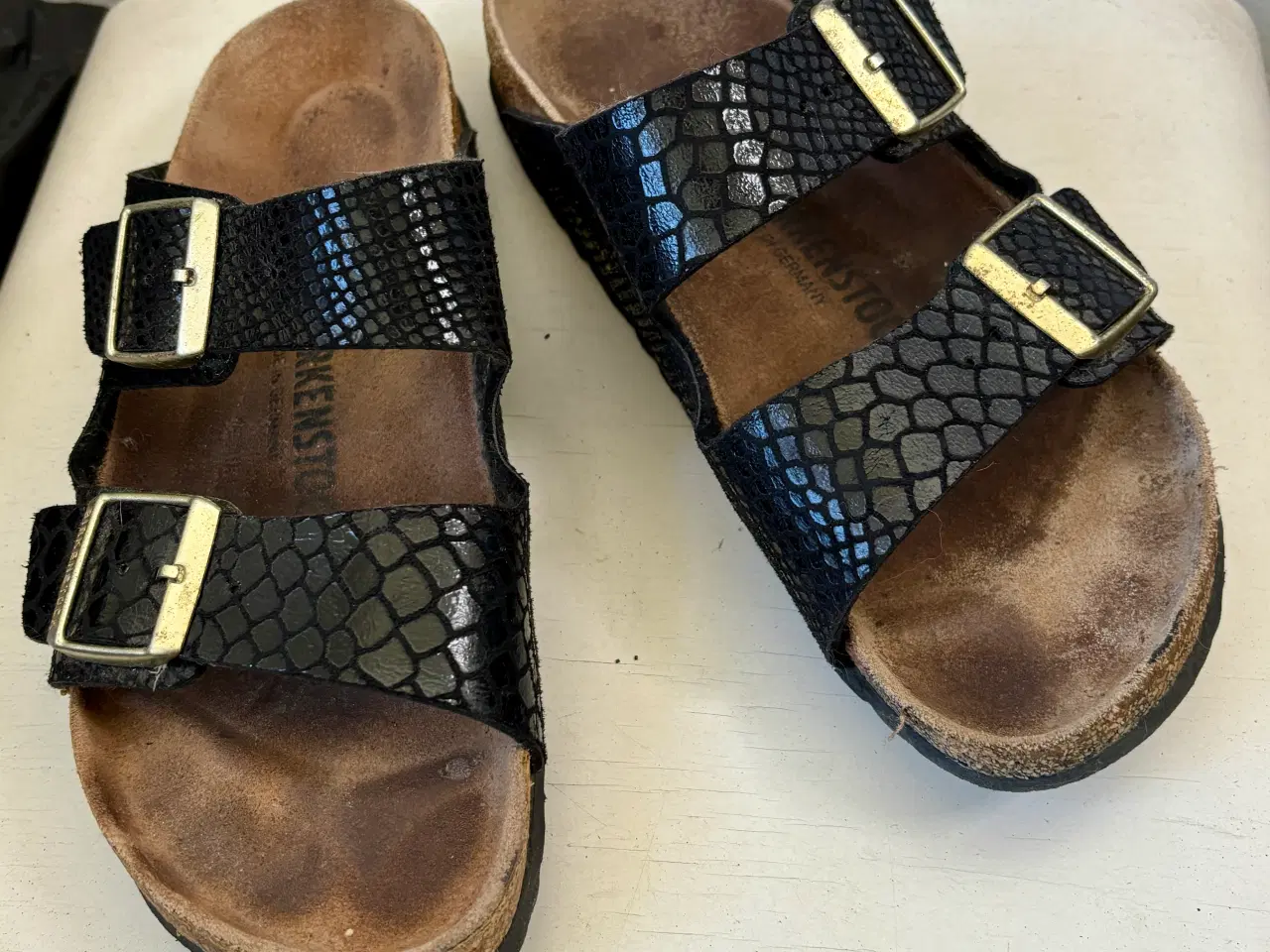 Billede 1 - Birkenstock, Arizona sort skind, str 40S