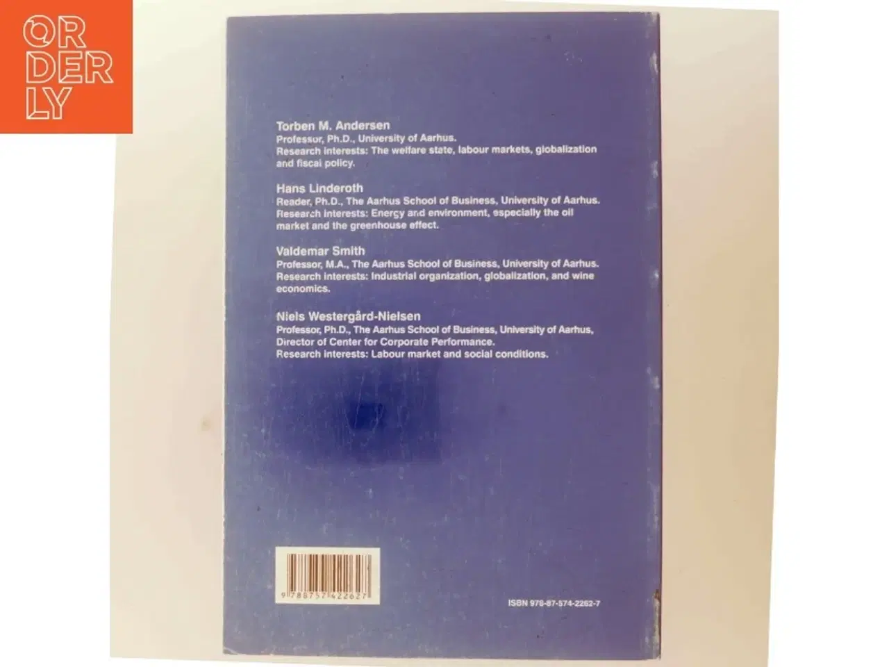 Billede 3 - The Danish economy : an international perspective af Torben M. Andersen (f. 1956) (Bog)