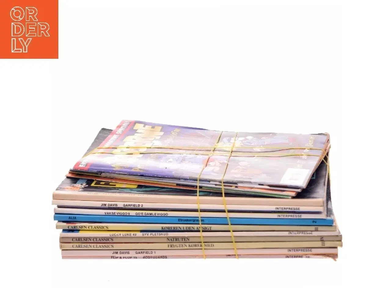 Billede 2 - 16 tegneserier/blade sælges – Tintin, Lucky Luke, Garfield, Basserne og flere