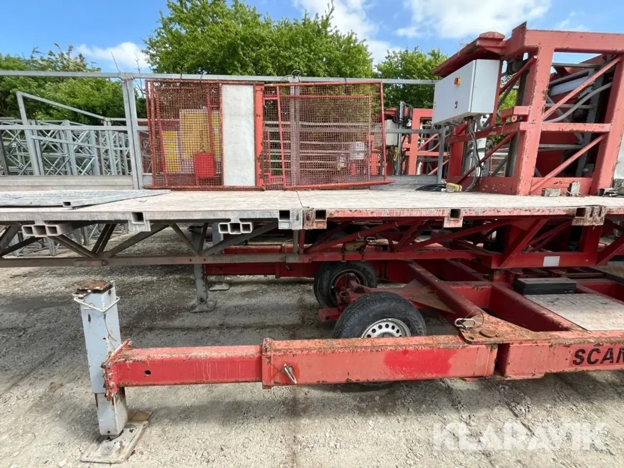 Billede 5 - Arbejdsplatform Scanclimber SC4000 med mast