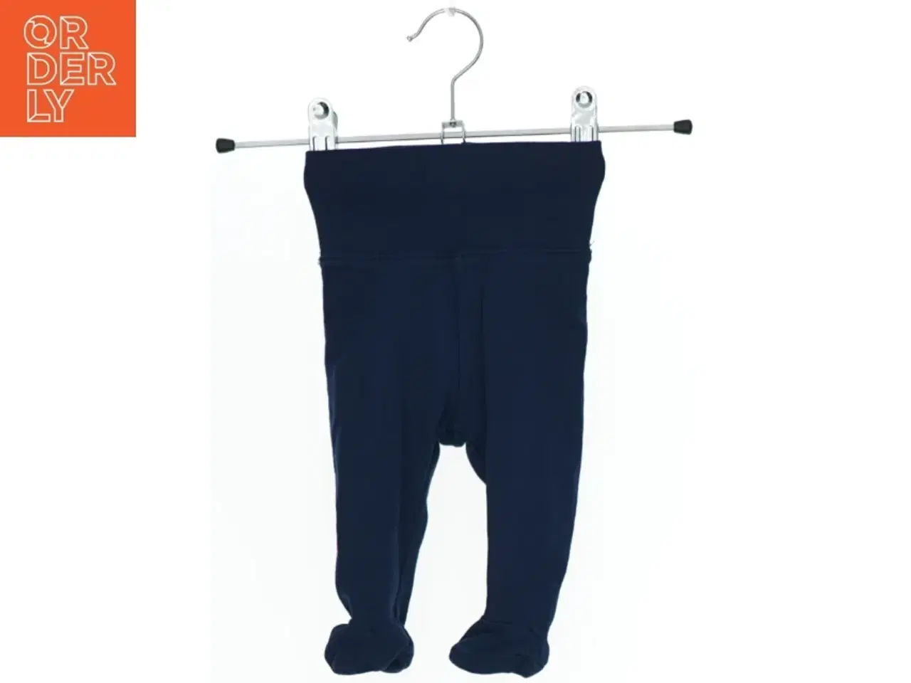 Billede 1 - Mørkeblå sparkebukser med fødder fra H&M (str. 56)