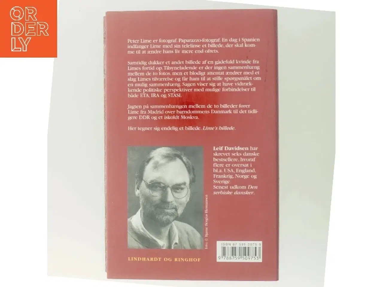 Billede 3 - Lime's Billede: Roman (Danish Edition) af Davidsen, Leif (Bog)