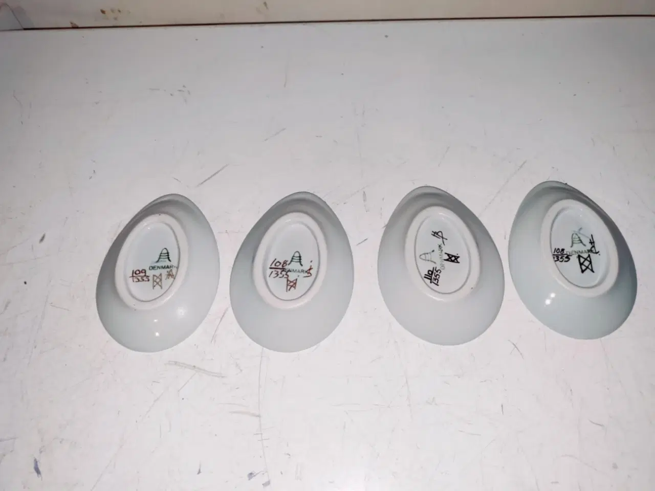 Billede 2 - 4 fede små kurverter fra aluminia med crazy bird