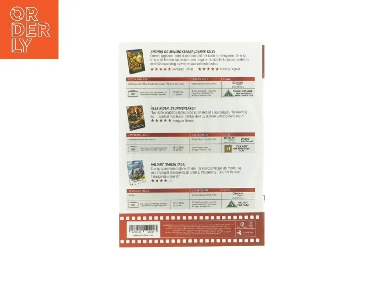 Billede 2 - Arthur og minimoyserne (DVD)