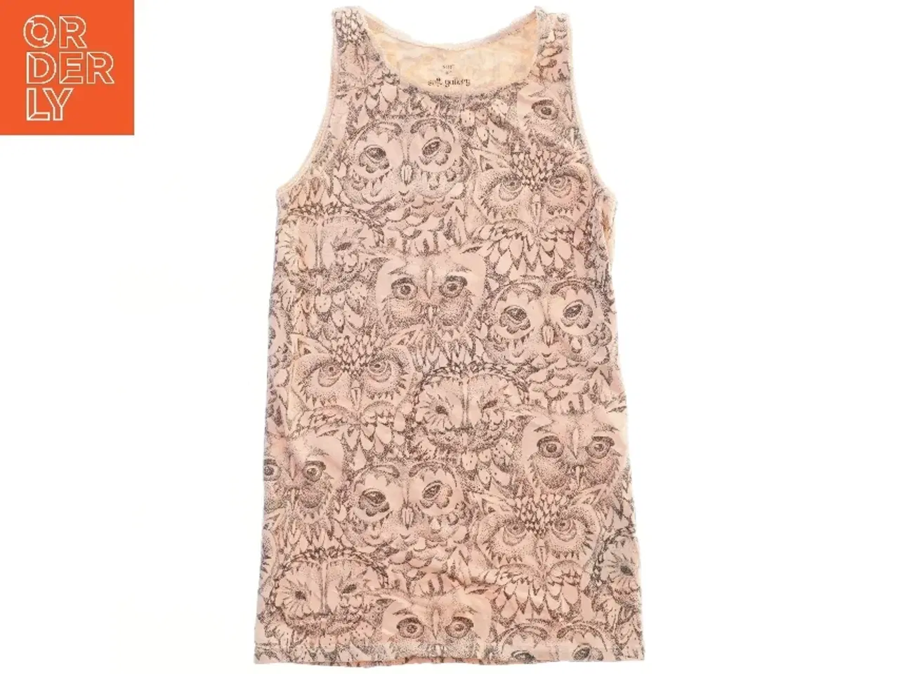 Billede 2 - Soft Gallery top med ugleprint (str. 140)