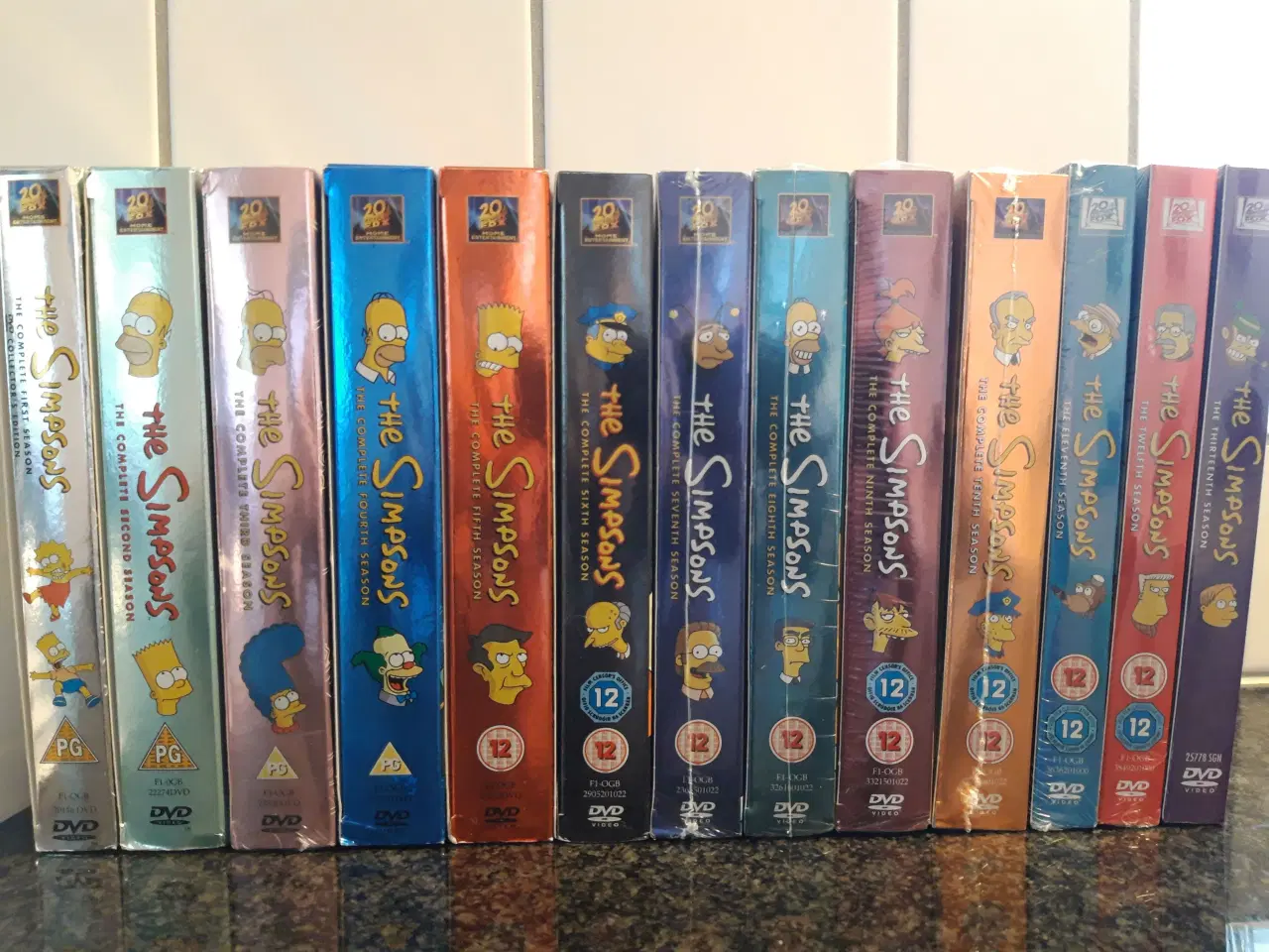 Billede 1 - The Simpsons, dvd, complete seasons 1-13