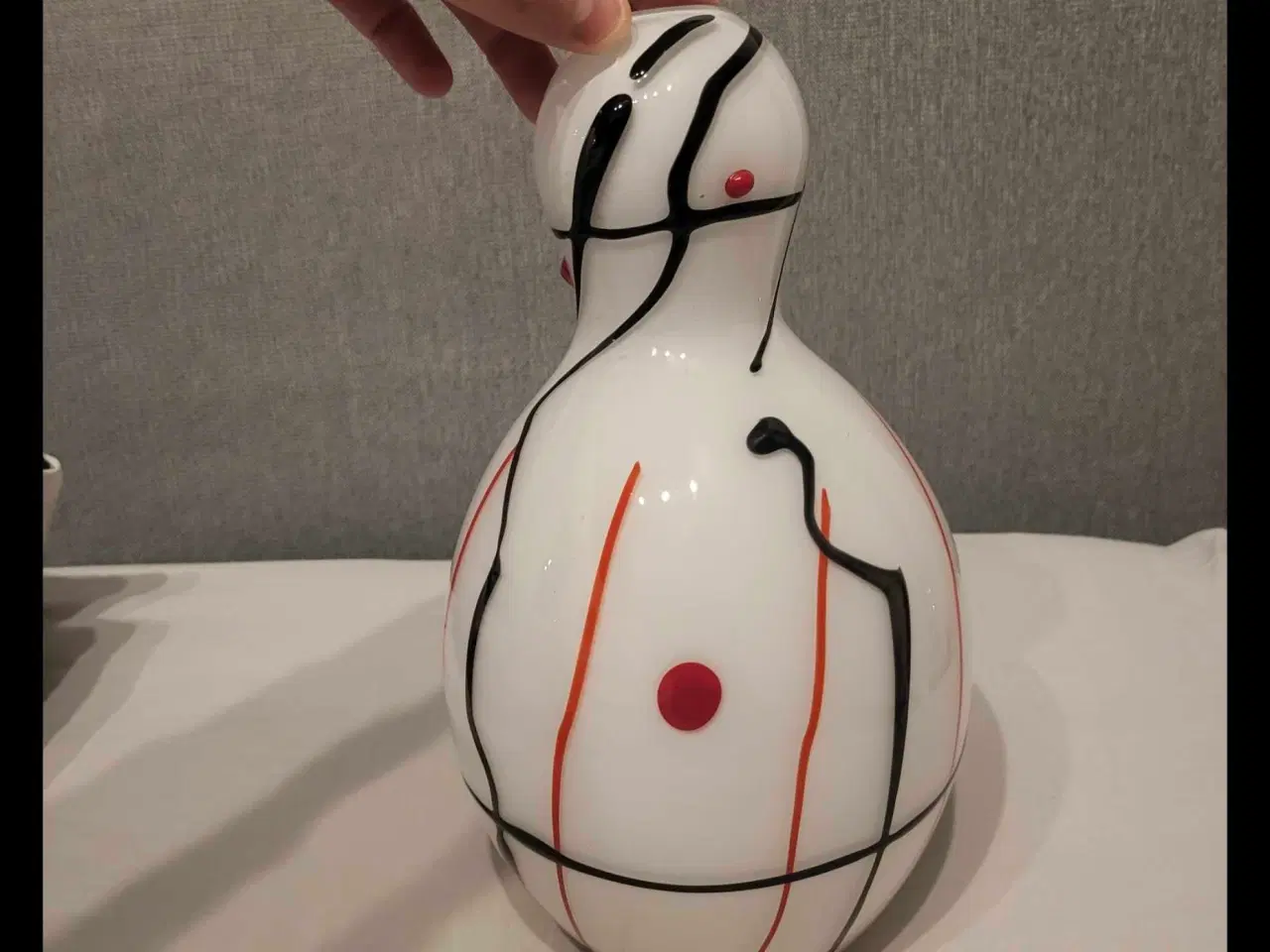 Billede 3 - Fin vase i smukke farver
