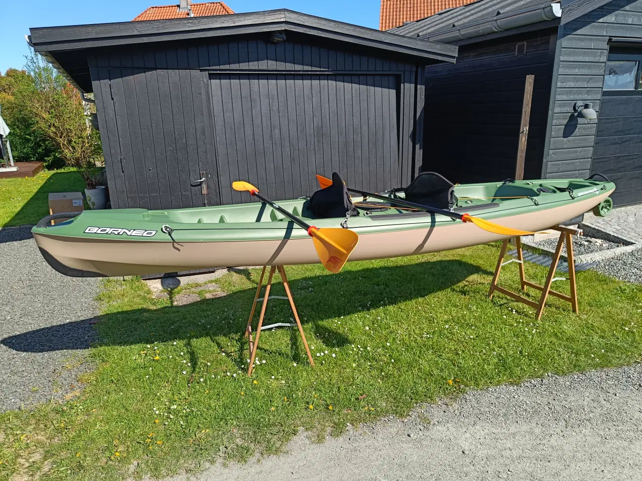 Billede 1 - Borneo sit on top kajak, 2 pers. plus et barn. 380