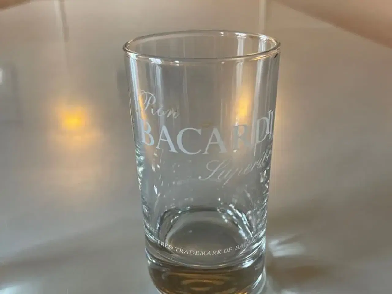 Billede 2 - Bacardi sjus glas.