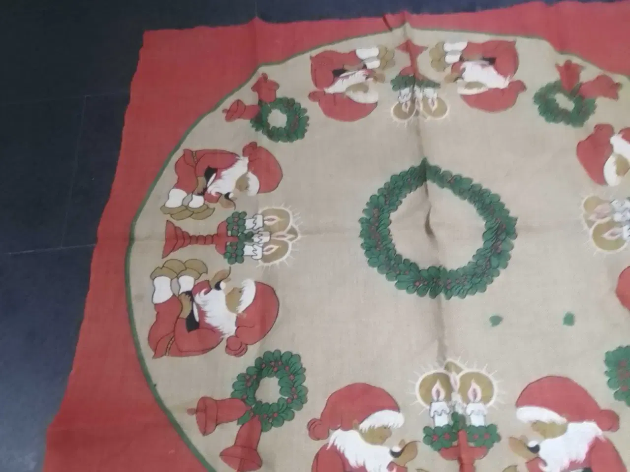 Billede 1 - Daells varehus juletræs tæpper, retro, vintage