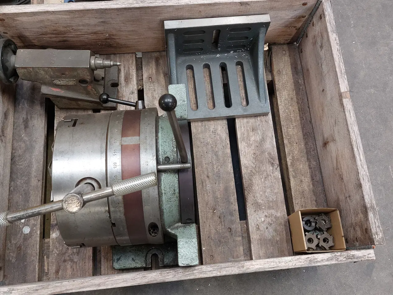 Billede 1 - Centrer patron med grader deling til fræsemaskine