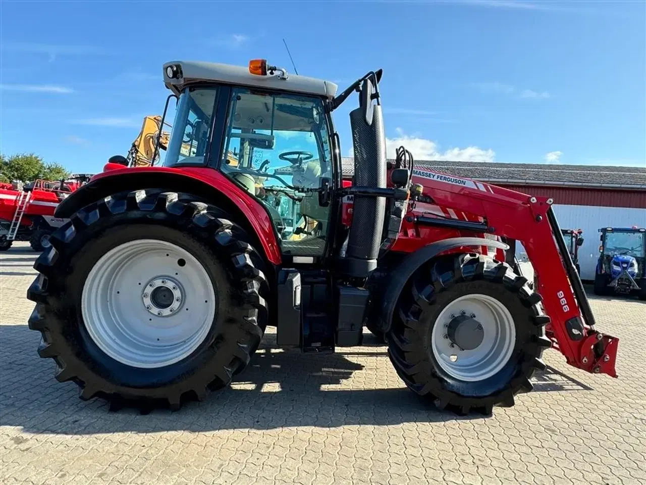 Billede 8 - Massey Ferguson 6615 DYNA VT KUN 4900 TIMER OG FULD AFFJEDRING!