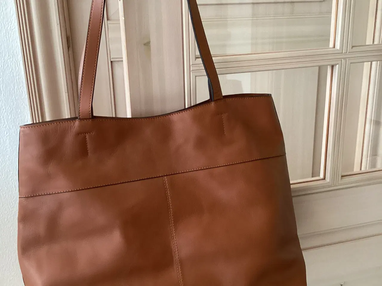 Billede 2 - Birkmond Meran - Stor shopper taske , brun læder