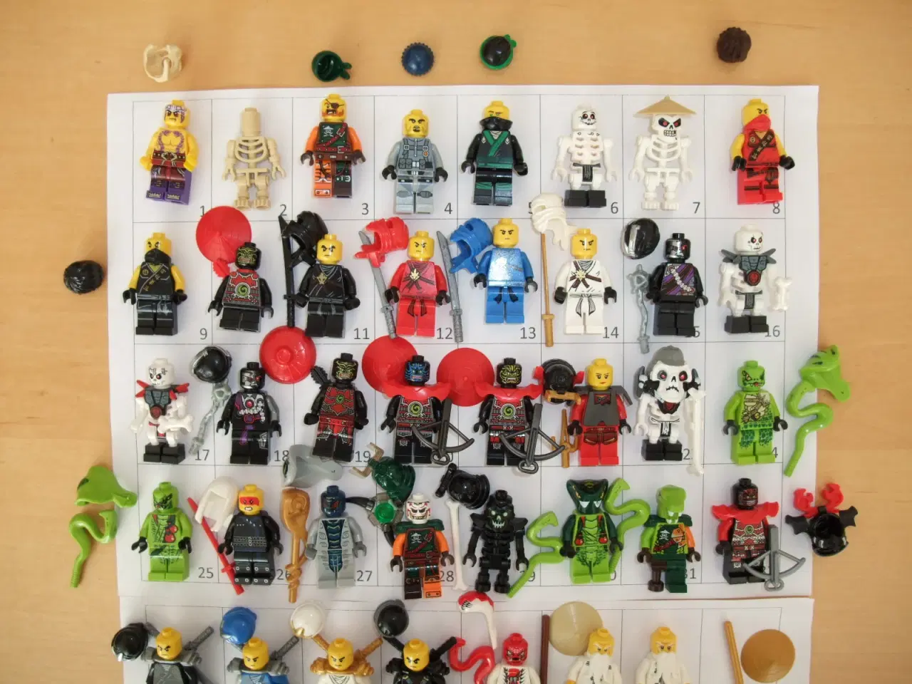 Billede 4 - Lego Ninjago Figurer