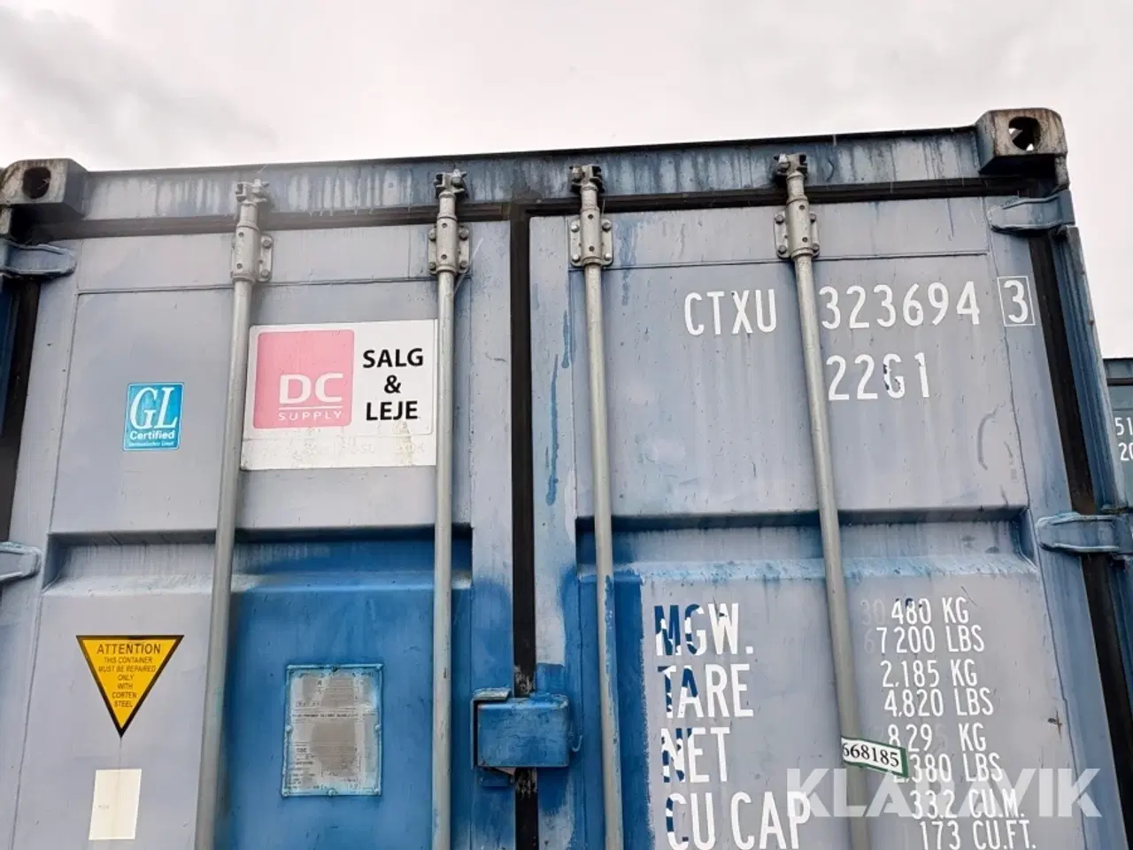 Billede 6 - Container  20 fods  1 styk
