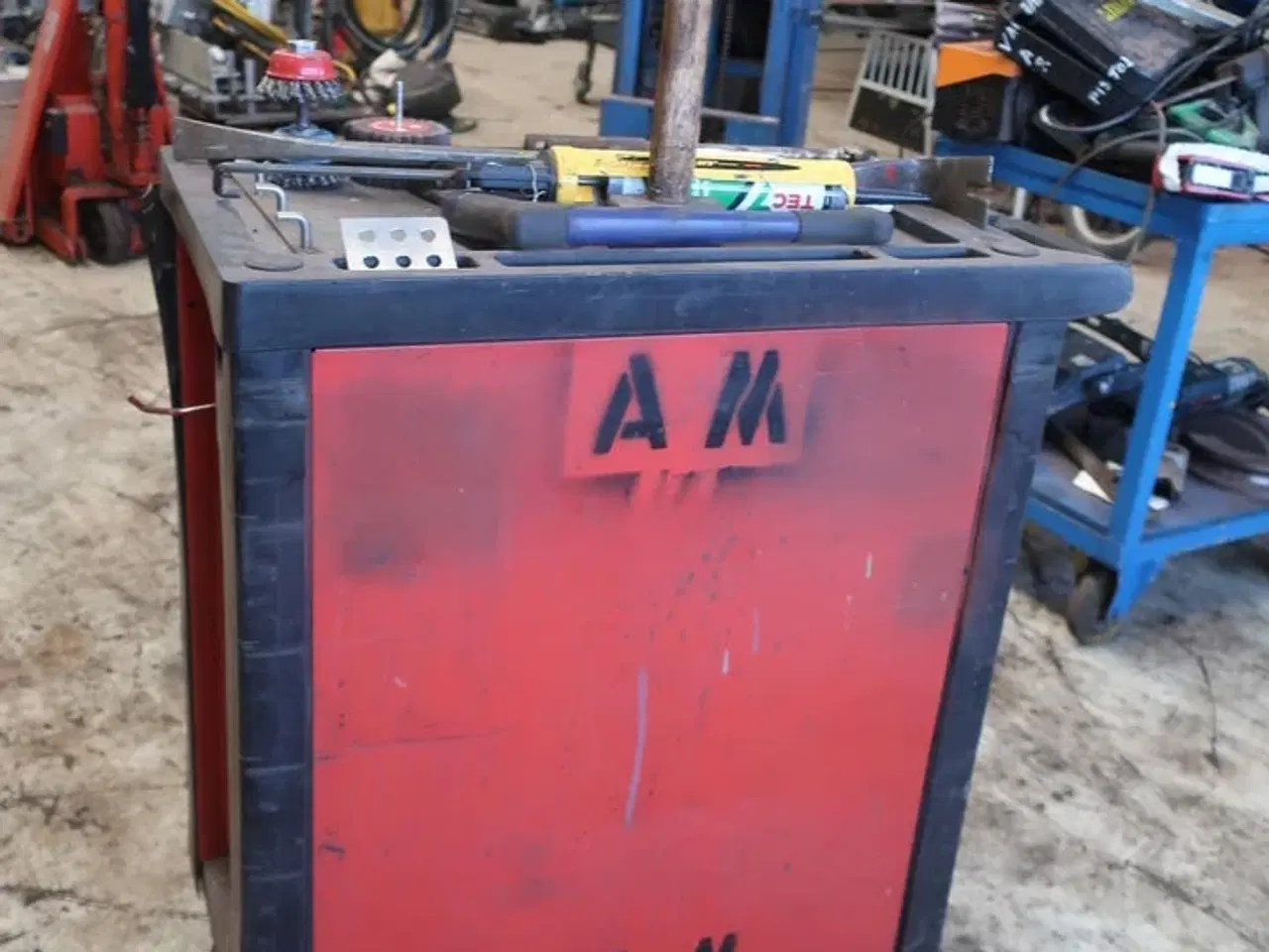 Billede 3 - Værktøjsvogn med div. Værktøj