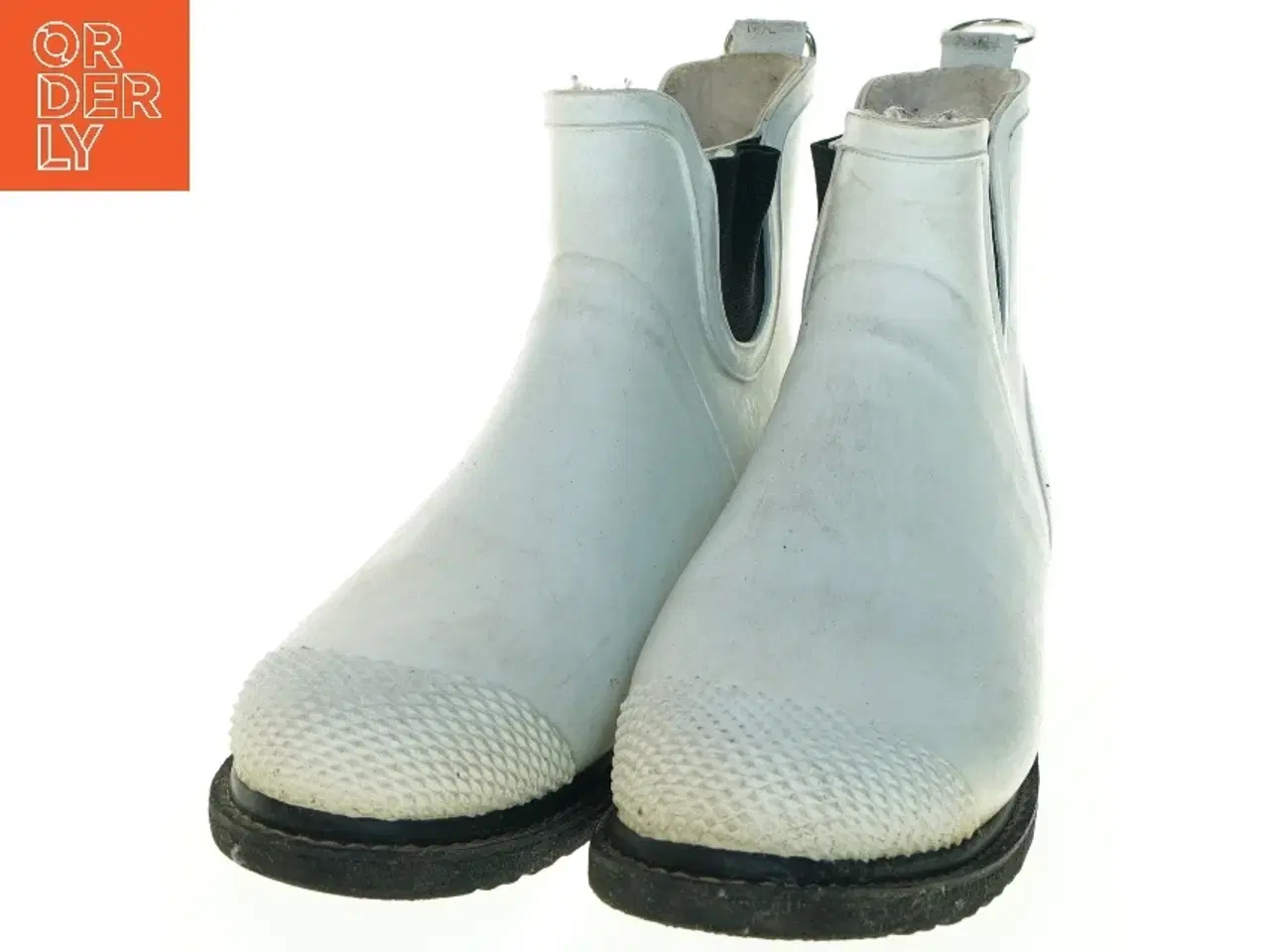 Billede 6 - Hvide gummistøvler fra Ilse Jacobsen (str. 37)