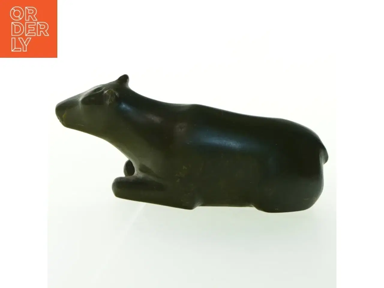 Billede 2 - Grønlandica. Stenskulptur af Ekgkalv (?) (str. 17 cm)