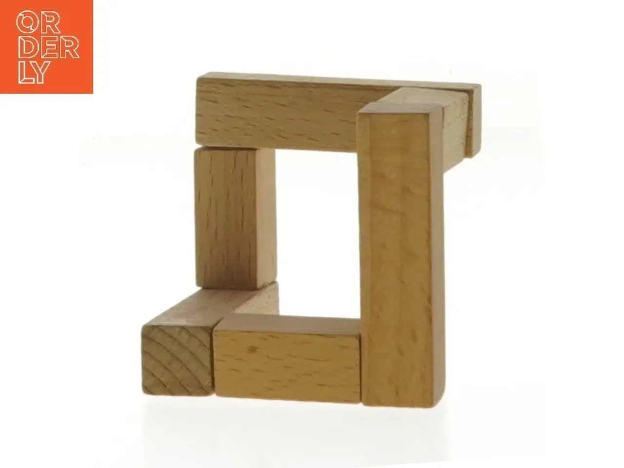 Billede 1 - Træpuslespil (str. 6x6 cm)