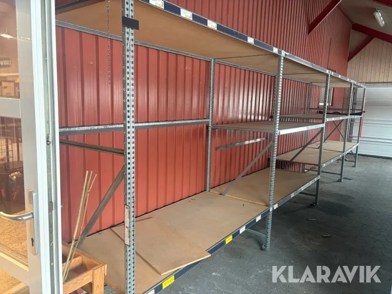 Billede 1 - Reoler - 4 ens sektioner, 11 hylder i alt