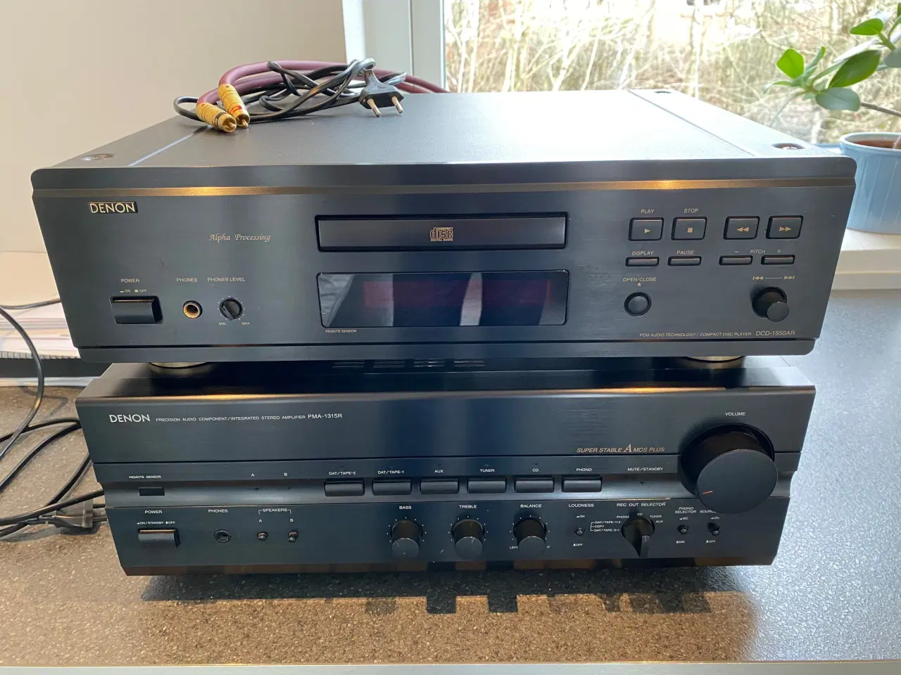 Billede 1 - Denon Forstærker + CD-afspiller sæt
