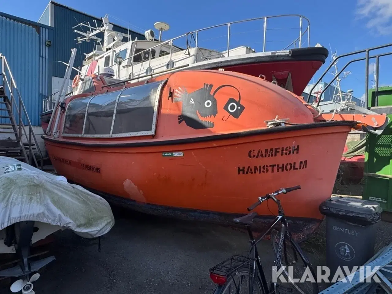 Billede 2 - Redningsbåd CAMFISH, FTJ9149