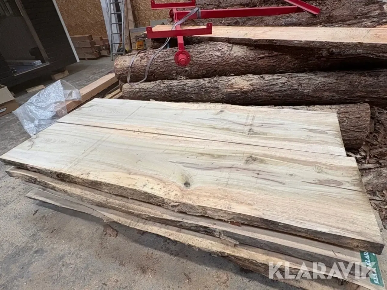 Billede 1 - Amerikansk tulipan træ planke 2 styk