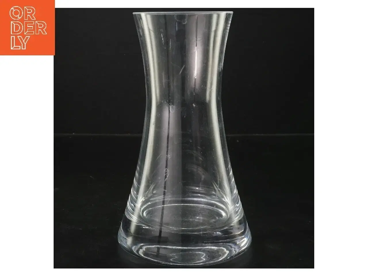 Billede 1 - Glasvase (str. 20x12 cm)