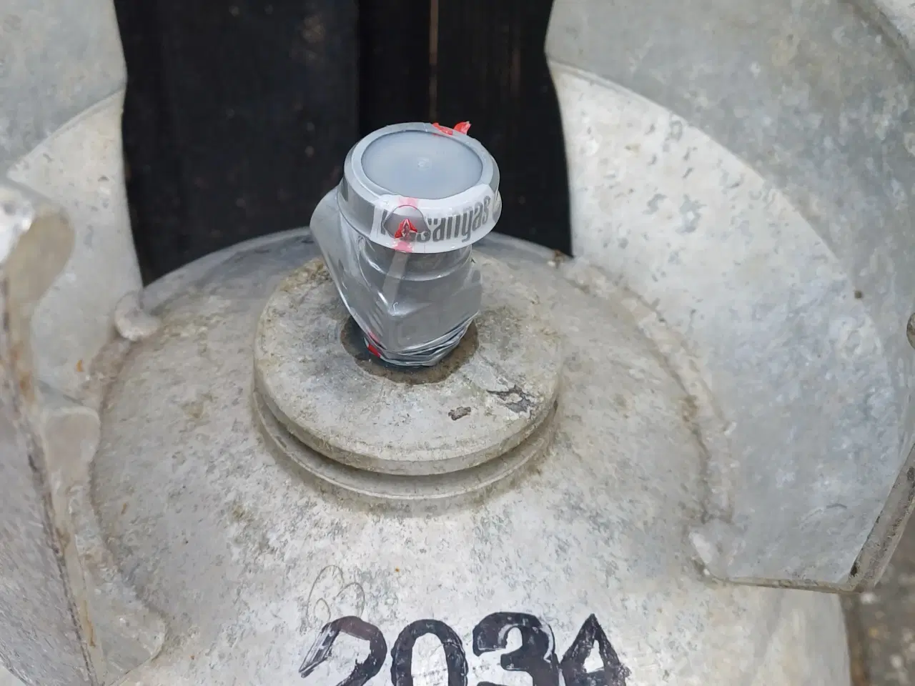 Billede 2 - Gasflaske, 6 kg aluminium letvægtsgasflaske